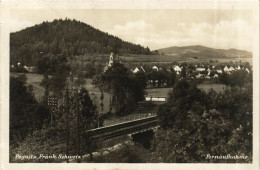 CPA AK Pegnitz - Fernaufnahme Panorama - Railway Bridge GERMANY (919097) - Pegnitz