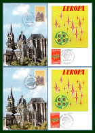 Carte Maximum Europa 1972 France Yv. N° 1714 1715 Paris + Strasbourg (voir !) - 1972