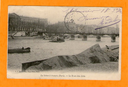 La Seine à Travers Paris - Le Pont Des Arts - 1908 - - La Seine Et Ses Bords