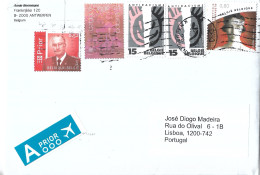 Belgique Cover To Portugal - Storia Postale