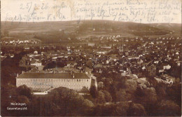 Meiningen - Gesamtansicht Gel.1923 Bahnpost - Meiningen