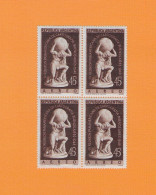 ARGENTINIEN  1949  MNH (**)  Mi.-Nr. 563  (Viererblock) =  ATLAS   = - Ongebruikt