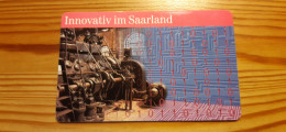 Phonecard Set Germany A 16 09.97. Innovativ Im Saarland 100.000 Ex - A + AD-Series : D. Telekom AG Advertisement