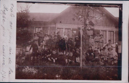 La Rippe Près Crassier VD, Photo De Classe D'Ecole En Plein Air (17.9.1914) - Crassier