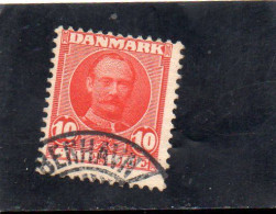 1907 Danimarca - Re Frederik VIII - Oblitérés