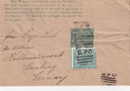 AUSTRALIE ENTIER POSTAL BANDE JOURNAL - Lettres & Documents