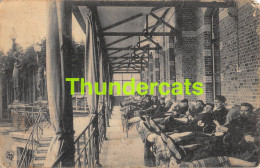 CPA SANATORIUM POPULAIRE DE LA HULPE WATERLOO POSTE WATERLOO GALERIE DE CURE ( PLI D'ANGLE - DEUK HOEK ) - La Hulpe