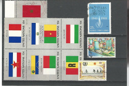 39884) Collection United Nations Block  Postmark Cancel  - Lots & Serien