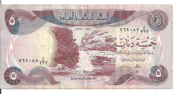 IRAK 5 DINARS 1980-82 VF P 70 - Iraq