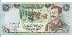 IRAK 25 DINARS 1986 VF P 73 - Iraq