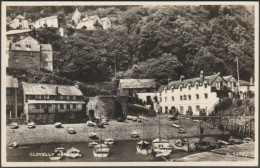 Clovelly Harbour, Devon, C.1950 - Valentine's RP Postcard - Clovelly