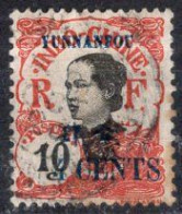 YUNNANFOU Timbre-Poste N°54 Oblitéré TB Cote : 1€75 - Used Stamps