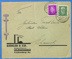 Allemagne Reich 1930 Lettre De Frankenberg (G17876) - Cartas & Documentos