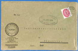 Allemagne Reich 1931 Lettre De Glauchau (G17878) - Cartas & Documentos