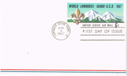 49958. Entero Postal FARRAGUT STATE PARK (Idaho) 1967. World Jamboree, Scouts - 1961-80