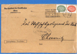 Allemagne Reich 1931 Lettre De Gera (G17882) - Briefe U. Dokumente