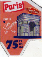 Magnets Magnet Le Gaulois Departement France 75 77 93 94 Paris - Tourisme