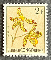 BECD0313MNH - Flowers - 2 F MNH Stamp - Belgium Congo - 1952 - Nuevos