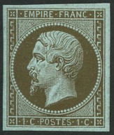 (*) N°11c 1c Mordoré - TB - 1853-1860 Napoléon III