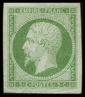** N°12 5c Vert, Pièce De Luxe - TB - 1853-1860 Napoléon III