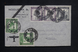 CONGO BELGE - Enveloppe Commerciale De Leopoldville Pour La France Par Avion En 1946 - L 143385 - Briefe U. Dokumente