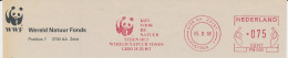 Meter Top Cut Netherlands 1988 - WWF - World Wildlife Fund - Panda Bear - Cartas & Documentos