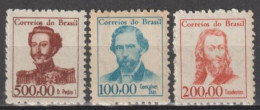 BRESIL - 1965 - SERIE COMPLETE YVERT N° 766/768 ** MNH - COTE = 39 EUR. - Ungebraucht