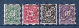 Sénégal - YT Taxe N° 12 Et 13 Et 17 Et 19 - Neuf Avec Charnière Et Oblitéré  - 1915 - Timbres-taxe
