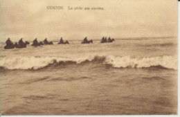 CARTES POSTALES  BELGIQUE  COXYDE      LA PËCHE AUX CREVETTES     1925. - Koksijde