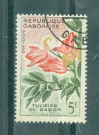 GABON - N°157 Oblitéré.  Fleurs. - Gabon (1960-...)