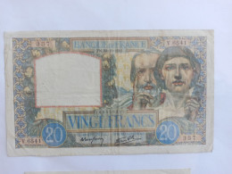 20 Francs Science Et Travail1941 - 20 F 1939-1942 ''Science Et Travail''