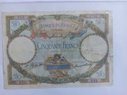 50 Francs 1927 - 50 F 1927-1934 ''Luc Olivier Merson''
