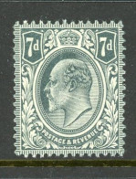 -GB-1909-"King Edward VII" (Seven Pence) MNH (**) - Nuevos