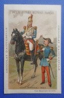 CHROMO  Aiguebelle. Anciens Costumes Militaires Français.Cent  Gardes  1860 - Aiguebelle