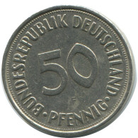 50 PFENNIG 1972 F BRD ALEMANIA Moneda GERMANY #AG341.3.E - 50 Pfennig