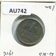 1 DM 1956 D BRD ALEMANIA Moneda GERMANY #AU742.E - 1 Mark