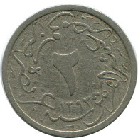 2/10 QIRSH 1907 EGIPTO EGYPT Islámico Moneda #AH270.10.E - Egypt