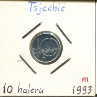 10 HELLER 1993 REPÚBLICA CHECA CZECH REPUBLIC Moneda #AP705.2.E - Czech Republic