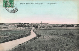 St Georges D'orques * Route Et Vue Générale Sur Le Village - Autres & Non Classés