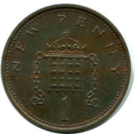 PENNY 1976 UK GRANDE-BRETAGNE GREAT BRITAIN Pièce #AX087.F - 1 Penny & 1 New Penny