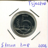 5 KORUN 2006 CZECH REPUBLIC Coin #AP770.2.U - Tchéquie