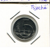 5 KORUN 2002 CZECH REPUBLIC Coin #AP769.2.U - Tchéquie