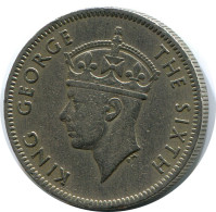 1/4 RUPEE 1951 MAURITIUS Coin #AP903.U - Mauricio