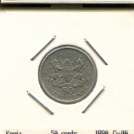 50 CENTS 1980 KENYA Coin #AS331.U - Kenya