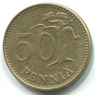 50 PENNIA 1977 FINNLAND FINLAND Münze #WW1108.D - Finland