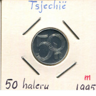 50 HELLER 1995 TSCHECHIEN CZECH REPUBLIC Münze #AP727.2.D - Tchéquie