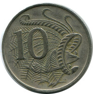 10 CENTS 1967 AUSTRALIEN AUSTRALIA Münze #AR901.D - 10 Cents