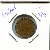 PENNY 1983 UK GROßBRITANNIEN GREAT BRITAIN Münze #AN592.D - 1 Penny & 1 New Penny