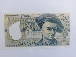 50 Francs 1992 - 50 F 1976-1992 ''quentin De La Tour''