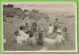 Cabo Verde - REAL PHOTO - Jovens Na Praia Em 1945 - Cape Verde